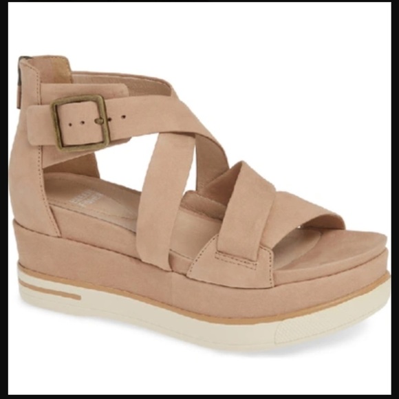 EILEEN FISHER - BOOST PLATFORM IN LATTE - Picture 2 of 7